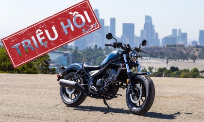 Thế giới 2 bánh: Triệu hồi Honda Rebel 300 vì nguy cơ cháy xe